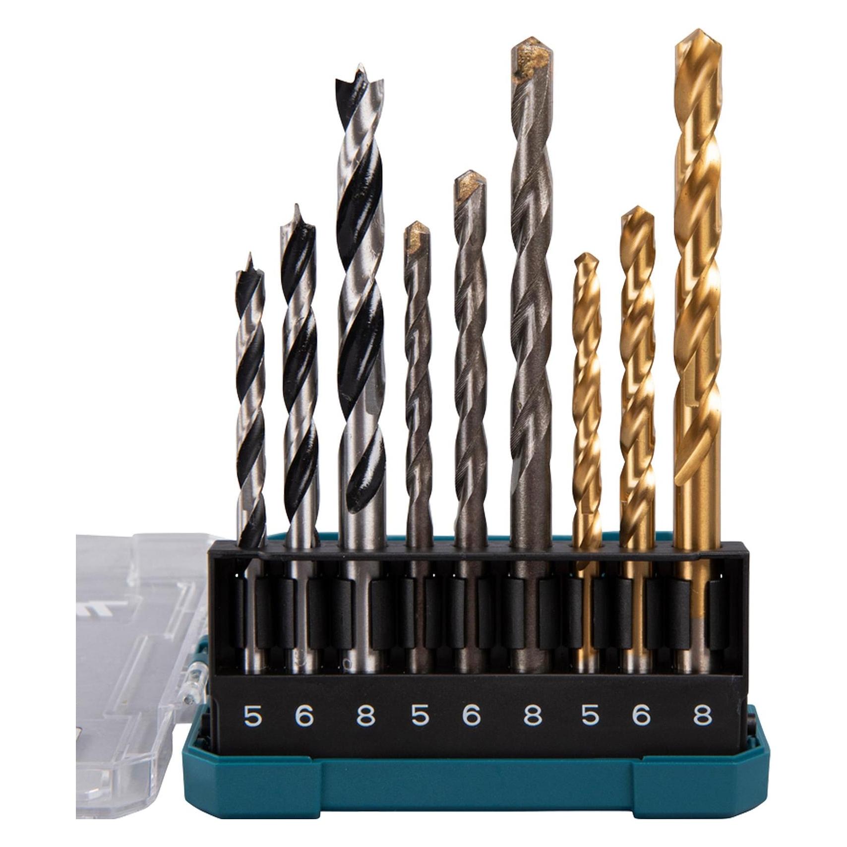 Makita Bohrer Sortiment 9-tlg. (5, 6, 8 mm) (D-71962)