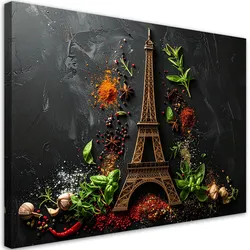 LEINWANDBILD Essen & Trinken 45x30cm