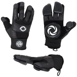 Flying Wheels Asfalt + Pucks Slide Handschuhe black Gr. LXL
