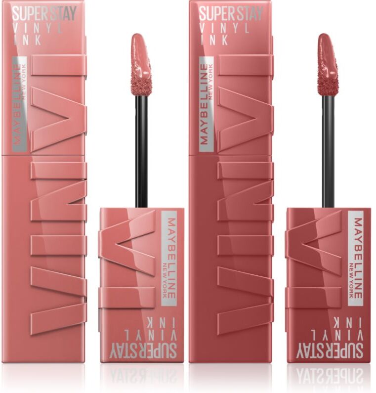 MAYBELLINE NEW YORK SuperStay Vinyl Ink set for lips