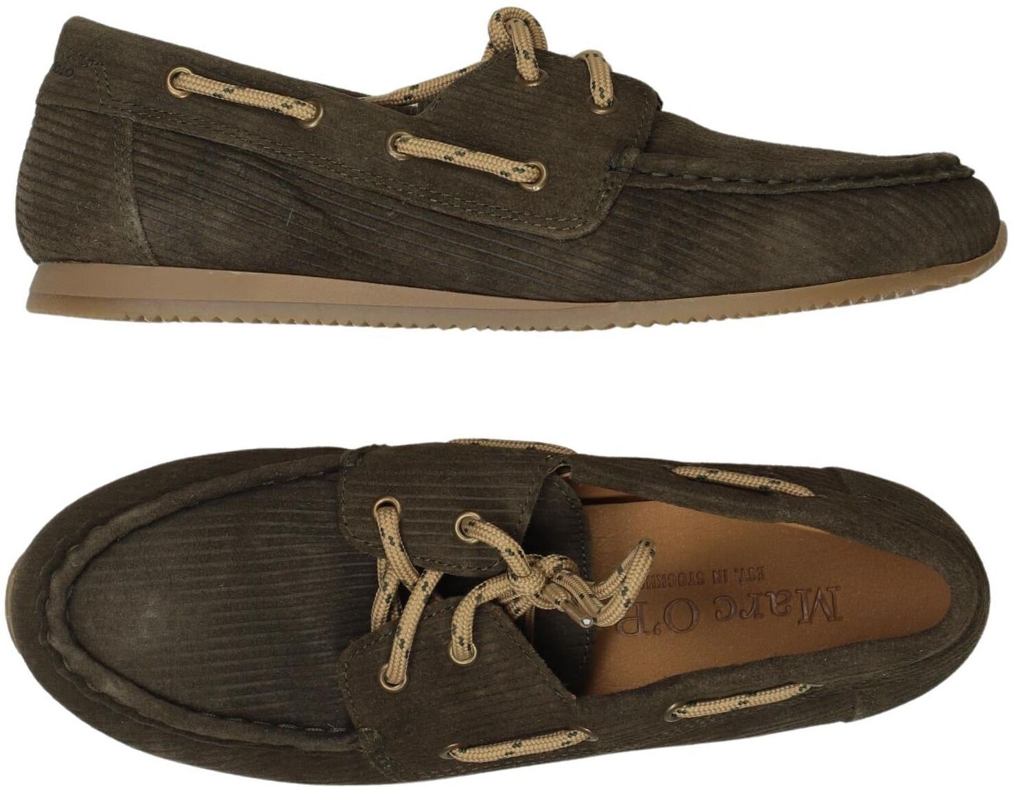 Marc O' Polo Halbschuh, Braun, Gr. EU 38, Leder - Second Hand