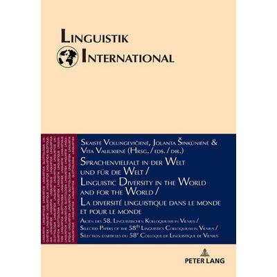 Sprachenvielfalt in der Welt und für die Welt / Linguistic Diversity in the World and for the World / La diversité linguistique dans le monde et pour