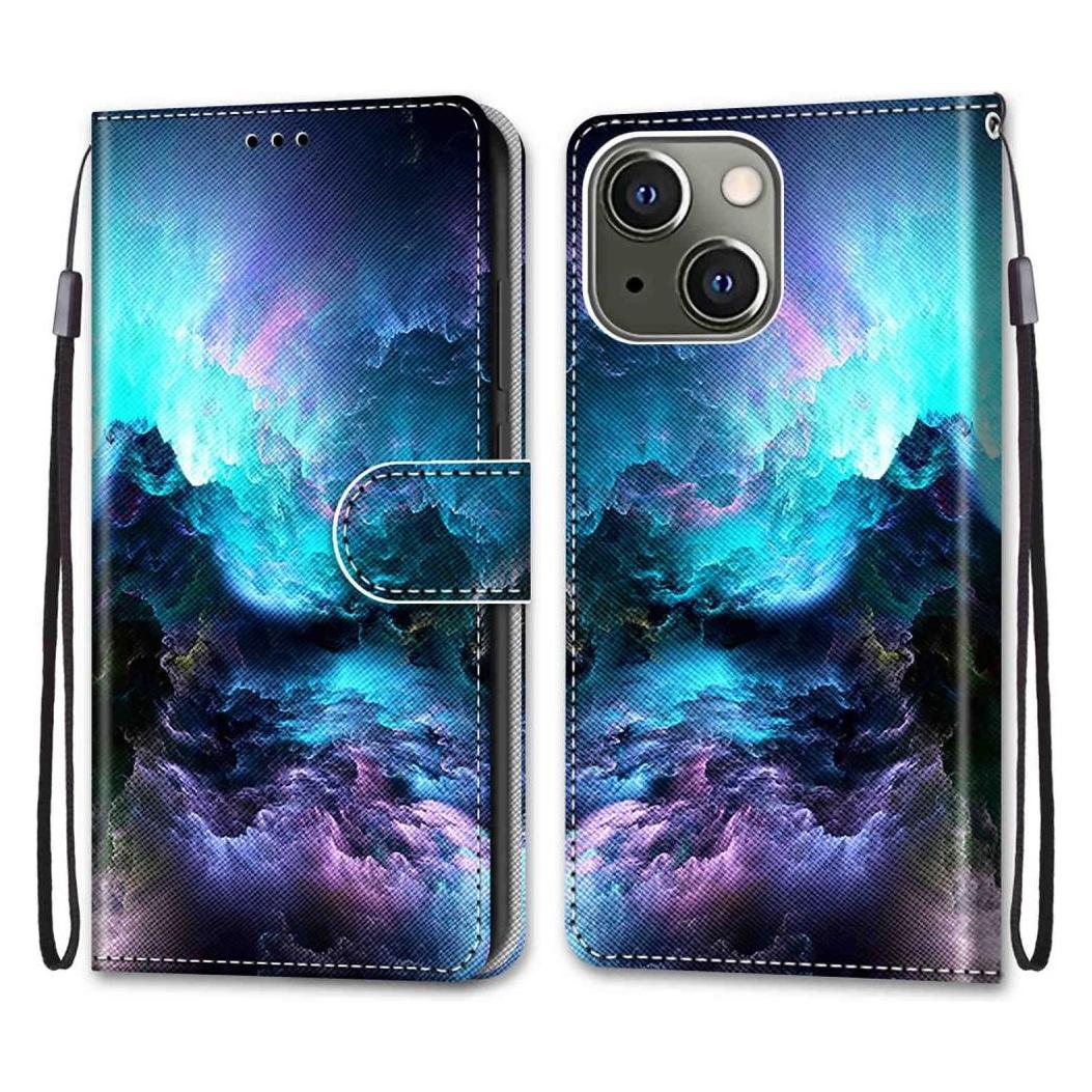 Cover-Discount iPhone 13 mini - Lederetui Hülle Nebula (Apple iPhone 13 mini) (101129755M)