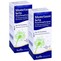 Mometason beta Heuschnupfenspray Doppelp 2X10 g