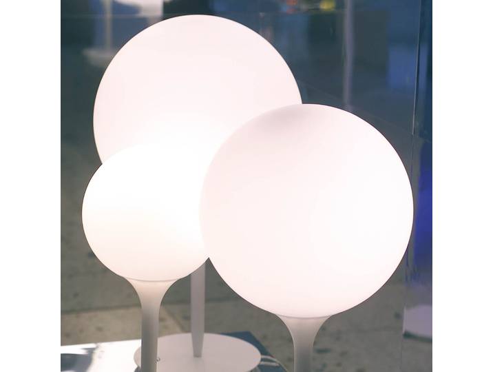 Castore 14 T Tischleuchte White - Artemide - Wohnzimmer - Design - Kunststoff - Kugel