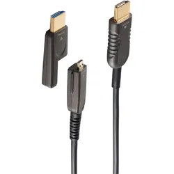 SHVP BS30-02065 - Aktiv Optisches HDMI Verlegekabel (AOC), 4K 60Hz, 7,5 m
