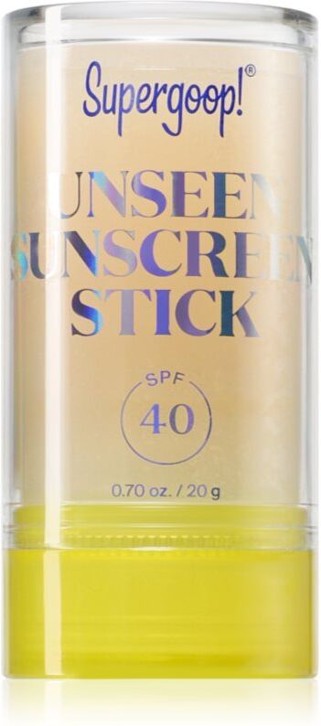 Supergoop! Unseen Sunscreen stick solaire SPF 40 20 g