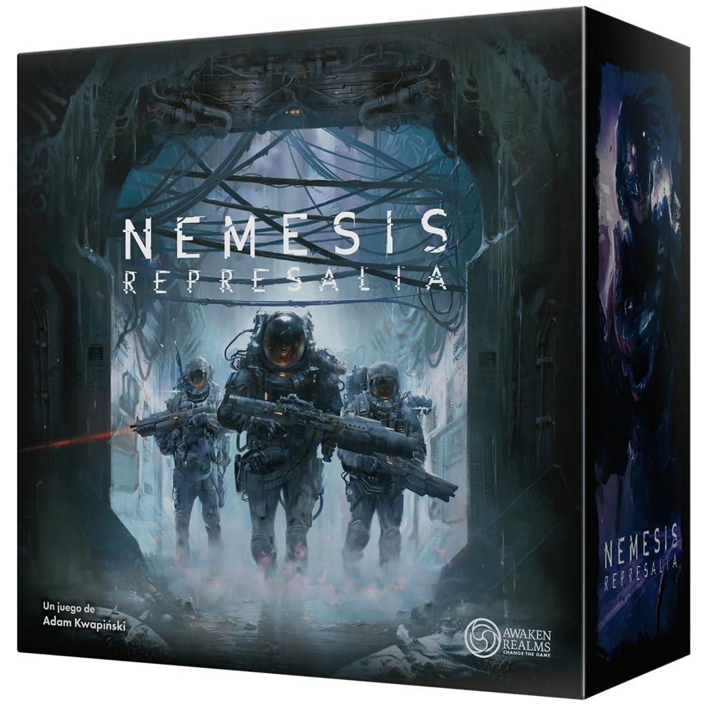 Nemesis: Represalia - Sci-Fi-Brettspiel, 1-5 Spieler, ab 14 J.