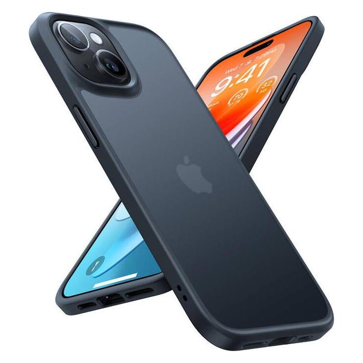 Torras phone case Guardian for iPhone 15 (black) (Apple iPhone 15) (Guardian-iPhone 15)
