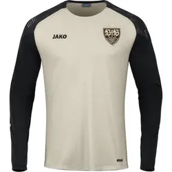 JAKO Kinder VfB Longsleeve Sonic International, Größe 116 in Weiß Weiß