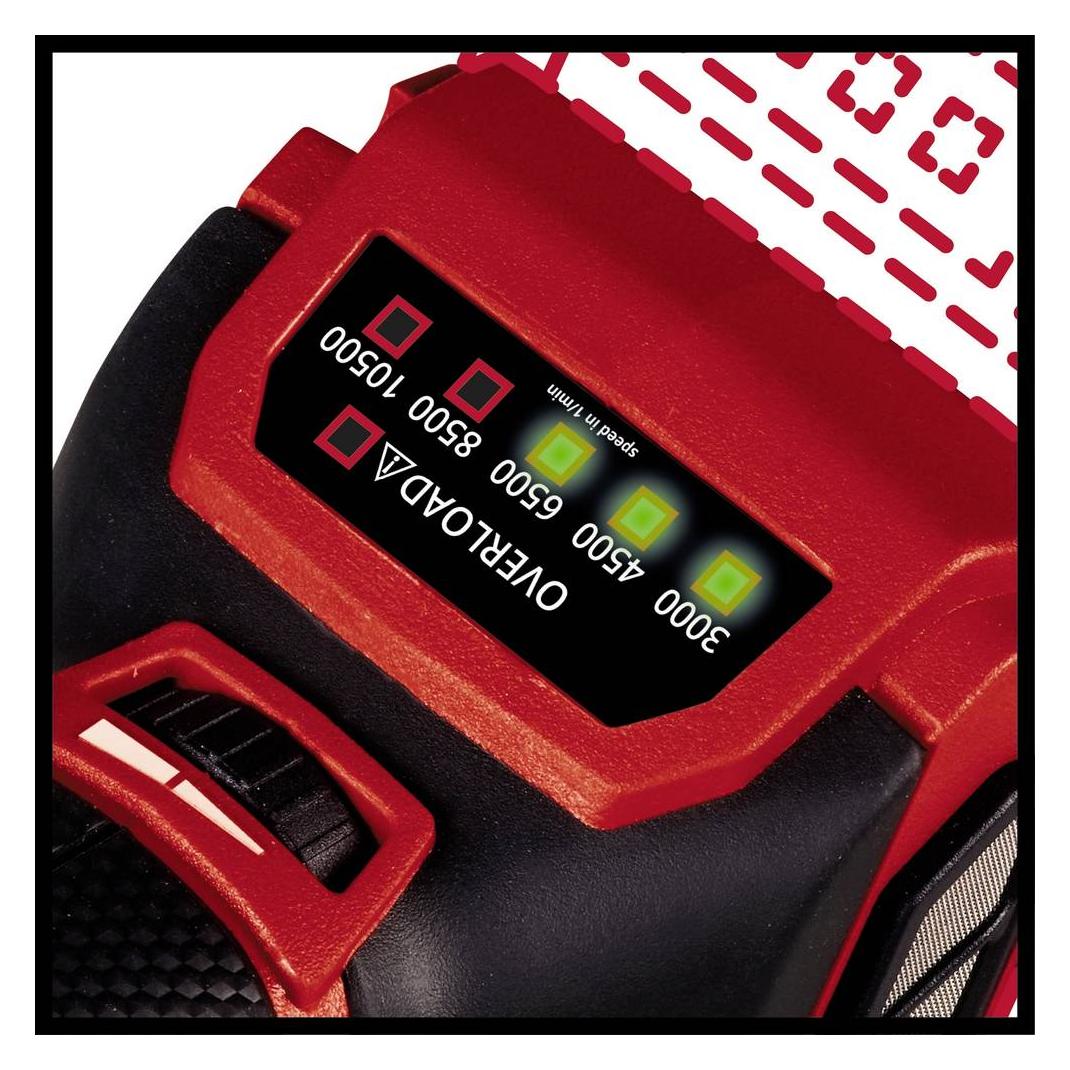 Einhell Set bestehend aus Akku-Winkelschleifer TP-AG 18/125 CE Q Li - Solo Power (125 mm) (4431155+4512042)