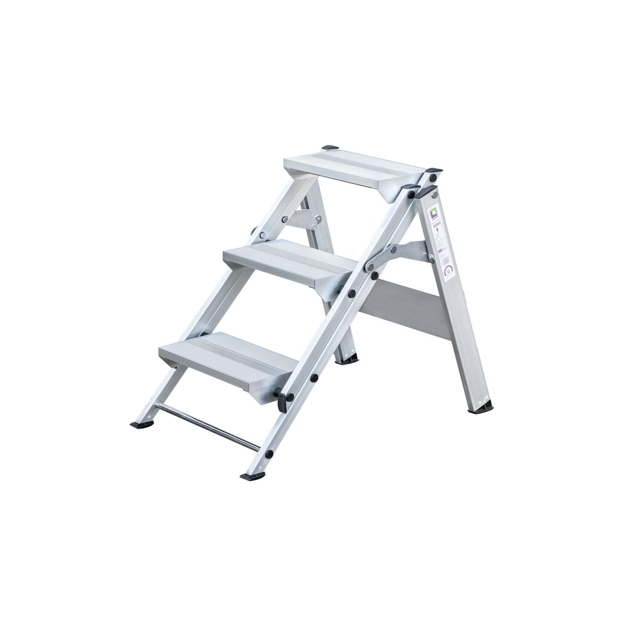 MUNK Aluminium Klapptreppe 3 Stufen (055003)