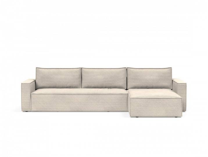 INNOVATION LIVING ™ Ecksofa Newilla, bequemes L-Form Sofa mit Funktion & Bettkasten, B: 340cm, 10cm Pocket Spring Komfort, großer Stauraum, stabile Stahlkonstruktion