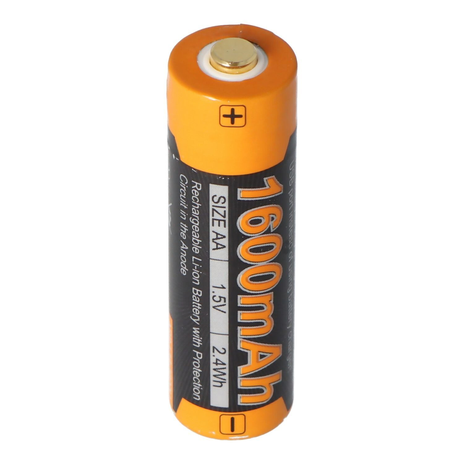 Ansmann 14500 AA Mignon Li-ion batterij 1.5V 1600mAh met USB oplaadpoort