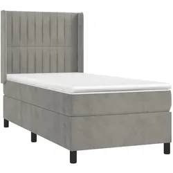vidaXL, Boxspringbett, Wamelum (Vertikale Streifen) (100 x 200 cm)