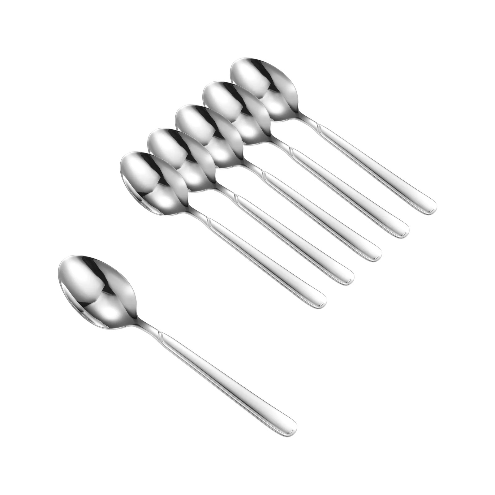 Dorre Elisabeth dessertlepels 6-pack Roestvrij staal