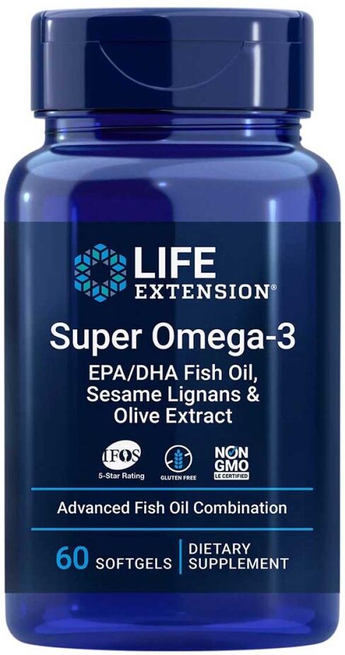 Life Extension Super Omega-3 EPA/DHA Weichkapseln 60stk