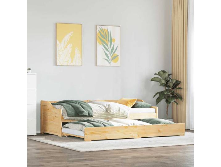 vidaXL Tagesbett Ausziehbar ohne Matratze IRUN 90x200cm