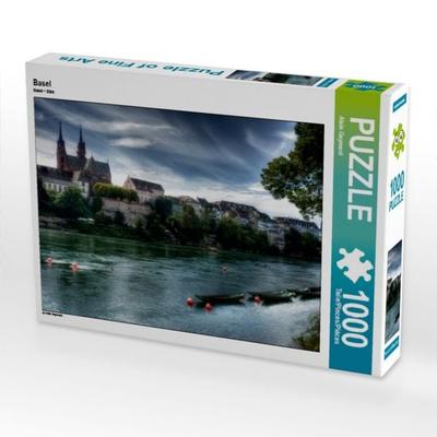 CALVENDO Puzzle Basel | 1000 Teile Lege-Größe 64x48cm Foto-Puzzle für glückliche Stunden