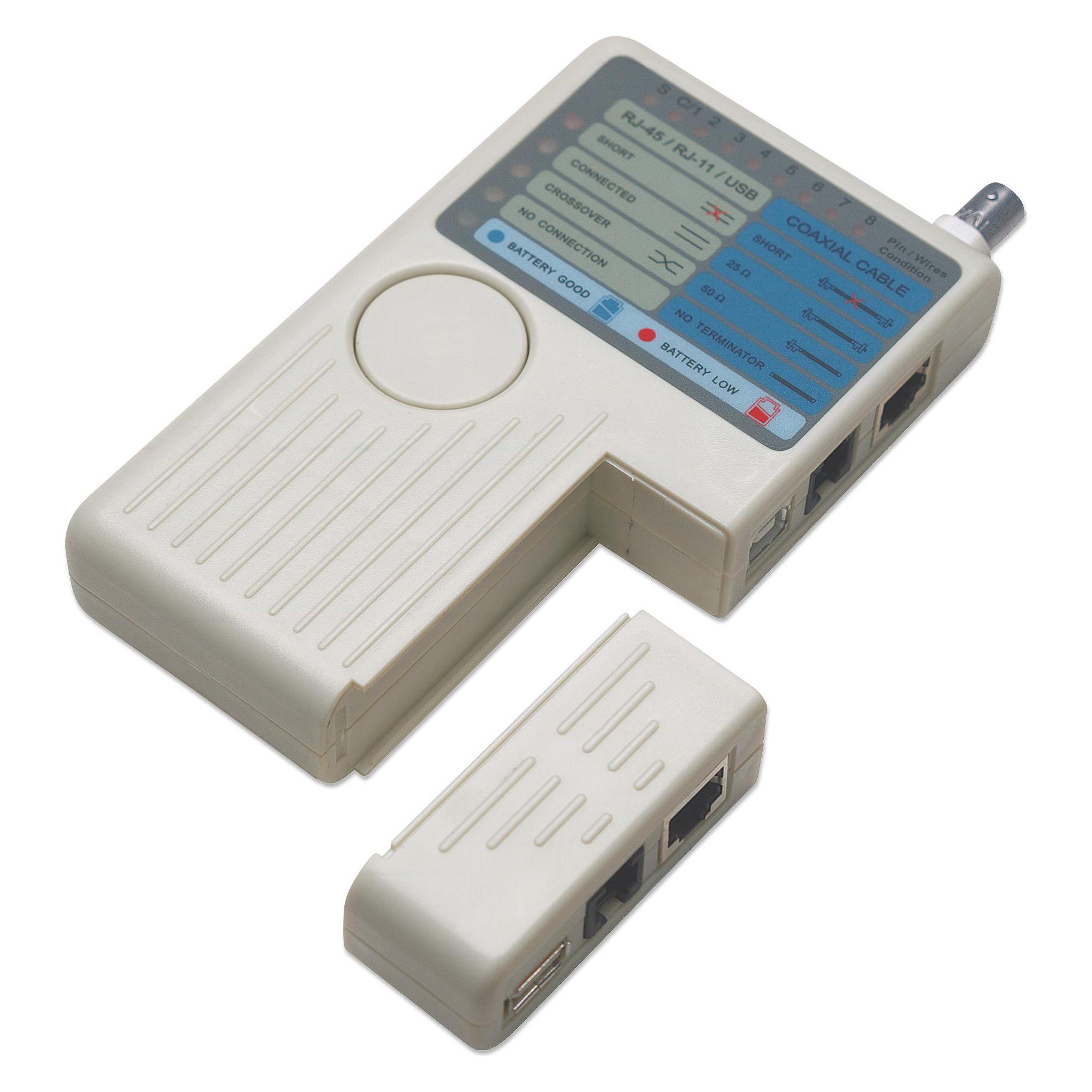 Intellinet 4in1 Kabeltester (Kabeltester) (351911)