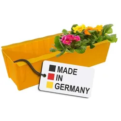 BURI Paletten Blumenkasten Grau Pflanzkasten Einsatz für Europaletten Blumentopf  Grau