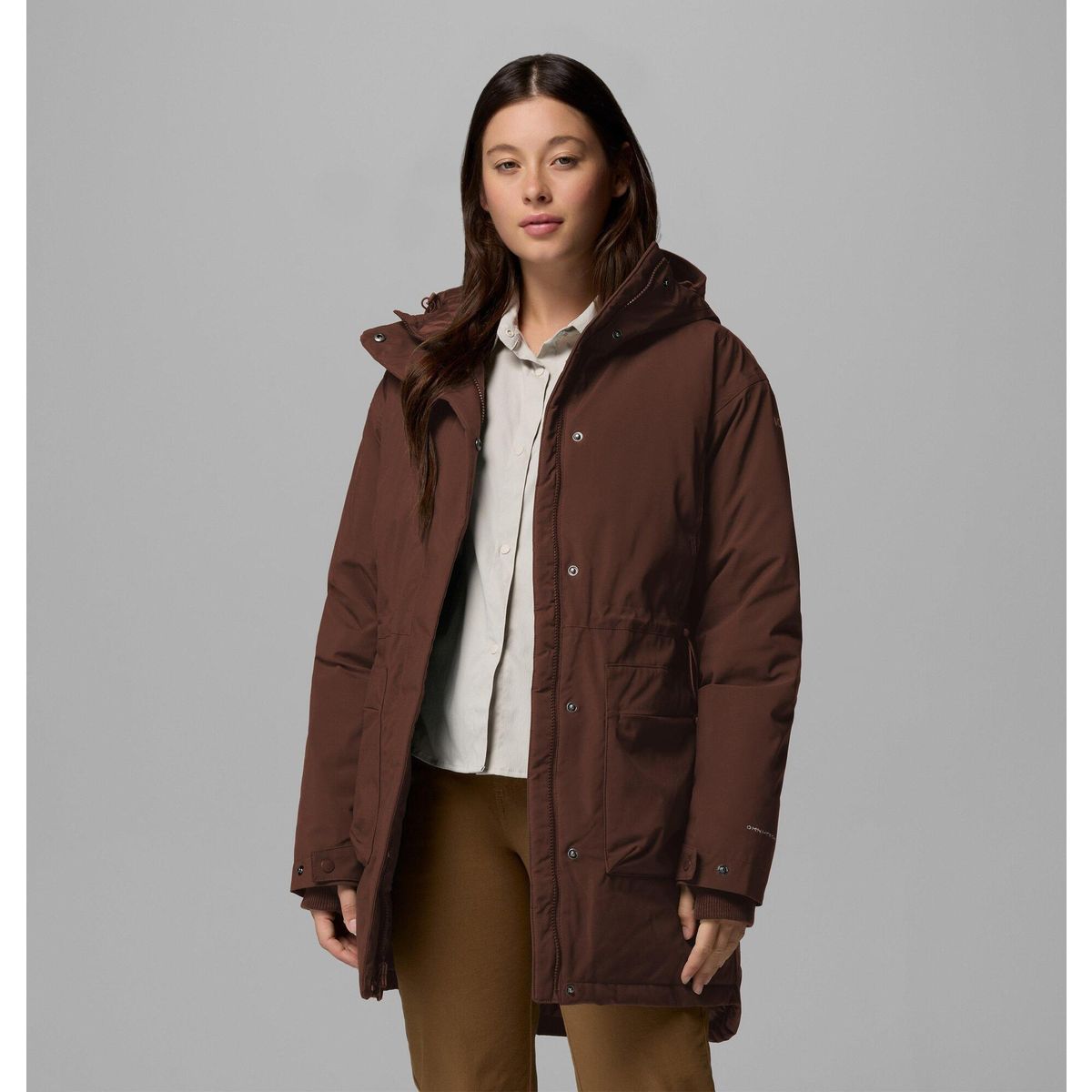 Columbia Women's Harmony Falls Waterproof Down Parka tobacco (256) L 213367-2133673-256-L