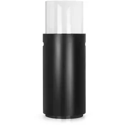 Moritz Bio Ethanol Kamin Stand Ø 34 cm x 86,5 cm schwarz 1L Ethanolkamin Glasfeuer Ofen