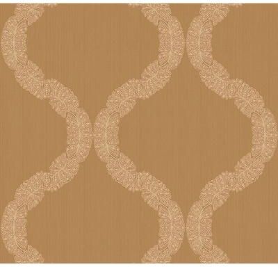 Seabrook Designs Eleonore Ogee Unpasted Wallpaper