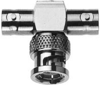 Telegärtner BNC T-connector (F-M-F) 75 Ohm 100023610 (100023610)