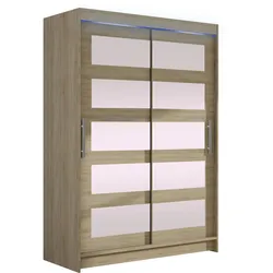 KLEIDERSCHRANK Miami IV, mit RGB LED Beleuchtung
