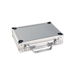 Karella Dartkoffer Luxus - silber - alu 259397
