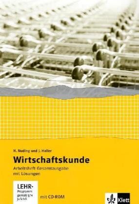 Nuding, Helmut von - Wirtschaftskunde. Neubearbeitung 2011: Wirtschaftskunde. Arbeitsheft Gesamtausgabe mit Lösungen. 2006/11: Gesamtarbeitsheft für alle Jahrgänge - Preis vom 11.10.2026 03:10:56 h