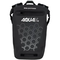 Oxford, Motorradgepäck, Aqua V 12 Backpack Black (12 l)
