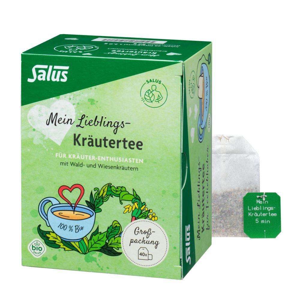 Mein LIEBLINGS-Kräuter-Tee Bio Salus Filterbeutel 40 St