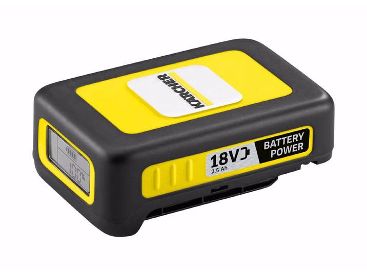 Kärcher Battery Power 18/25 Akku – Hochdruckreiniger Zubehör – schwarz / gelb