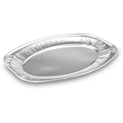 Catering-Platte (ALU) oval 43 x 29 cm