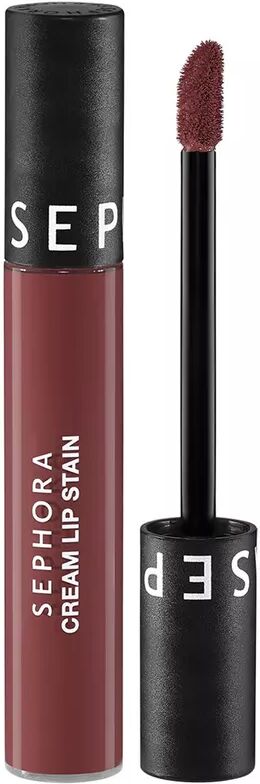 SEPHORA - Cream Lip Stain - Samtiger kussechter Lippenstift - Flüssiger matter Lippenstift, 5 ml,  Rose Redux
