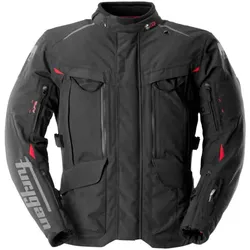 Furygan Challenger 3C Primaloft, Textiljacke wasserdicht - Schwarz/Schwarz/Rot - L