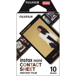 Fujifilm Instax Film Mini Contact Sheet Sofortbildfilm Color