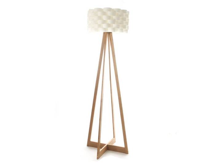 Lampadaire en bambou\, hauteur 150 cm