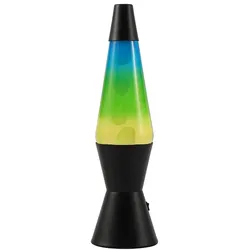 Total Juggling, Nachtlicht, iTotal - Spaceship LED Lava Lamp - Yellow/Blue (XL3321)