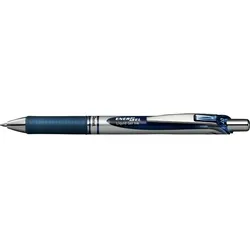 Pentel Gel-Tintenroller EnerGEL BL77, mit Druckmechanik, Strichstärke 0,35 mm, dunkelblau
