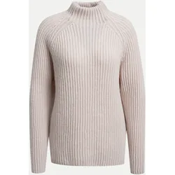 Woll-Strickpullover Beige L