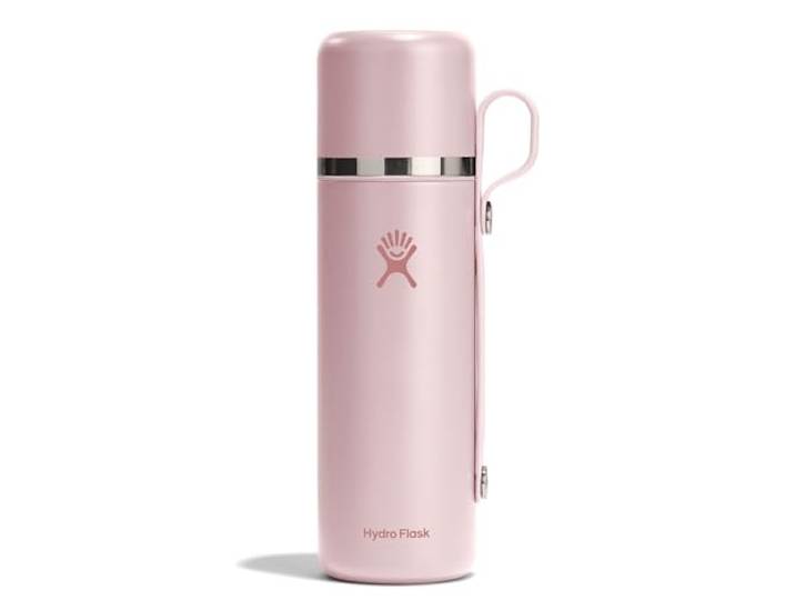 Hydro Flask Thermoskanne & Becher – Isolierter Edelstahl, Reisebehälter für Heißgetränke für Kaffee & Tee, 800 ml, Trillium Pink