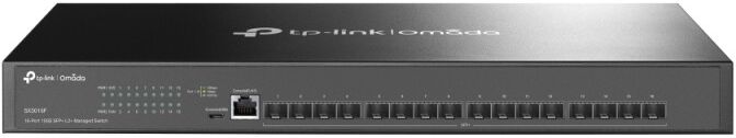 TP-Link TL-SX3016F switch di rete Gestito L2/L2+ Nessuno Nero (TL-SX3016F)