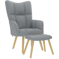 vidaXL, Sessel, Nardenhof (mit Hocker)