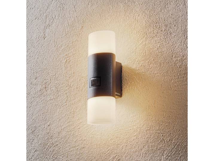 L 910 S LED-Außenwandleuchte, anthrazit, Sensor - STEINEL - Balkon - Modern - Metall - Mehrflammig