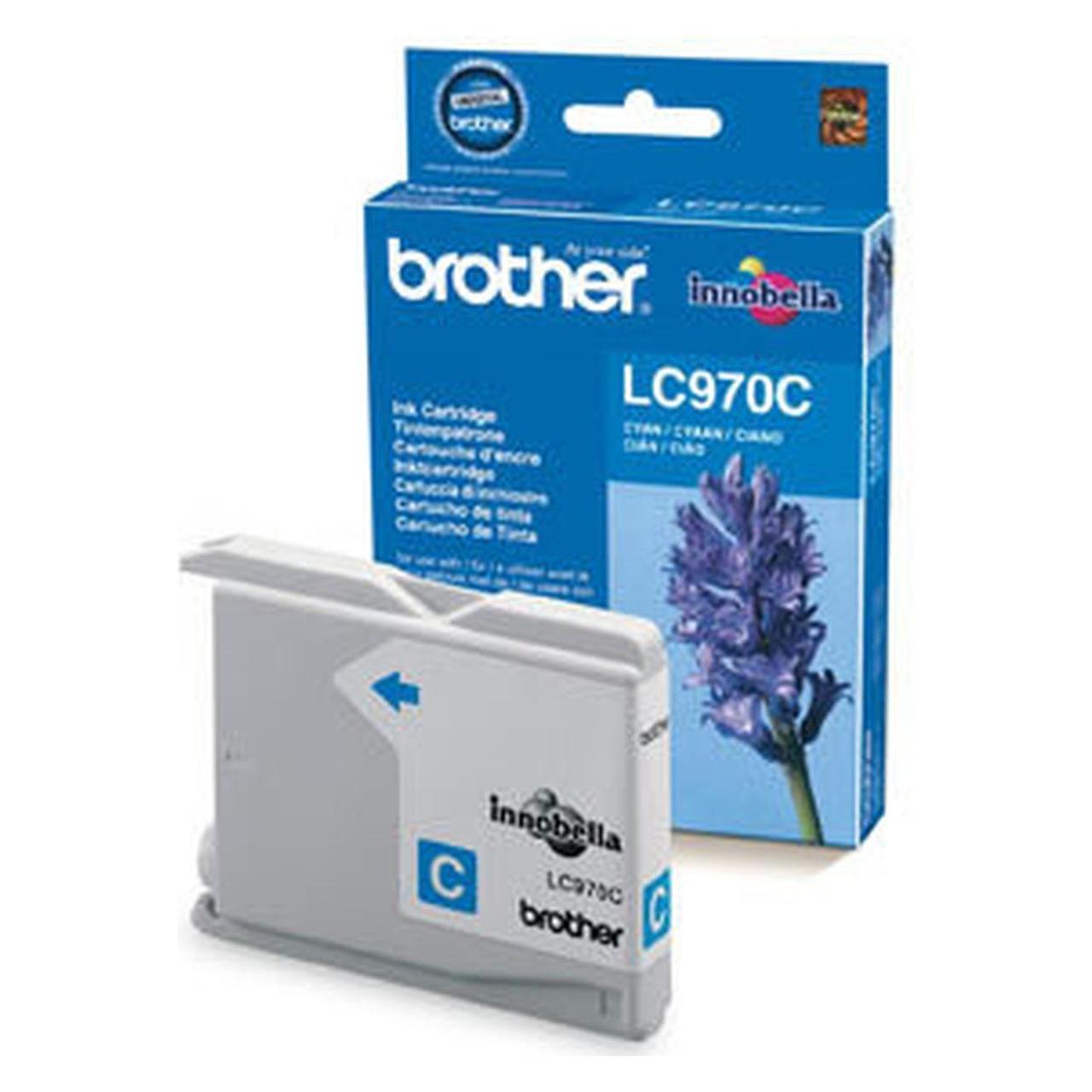 Brother LC-970C / LC-970CBP / LC-970CBPDR Tinte cyan (Y) (LC-970C)
