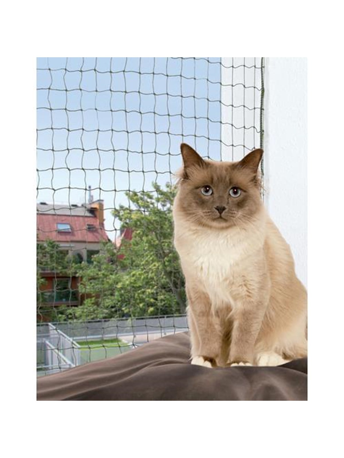 Trixie Schutznetz, drahtverstärkt 8 × 3 m olivegrün