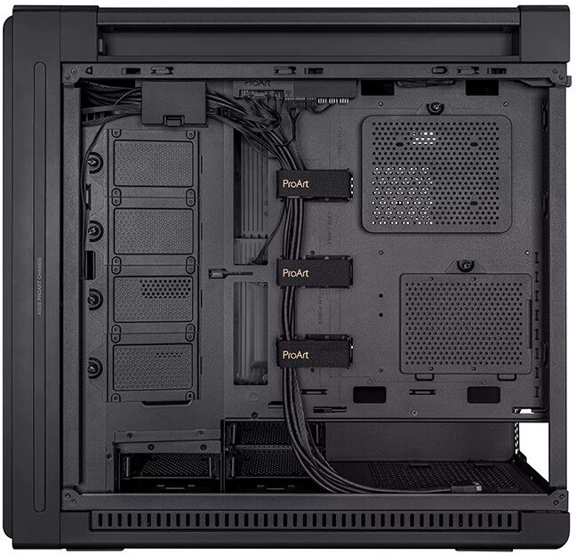 Asus ProArt PA602 E-ATX Tempered Glass Mid Tower PC Case - Black